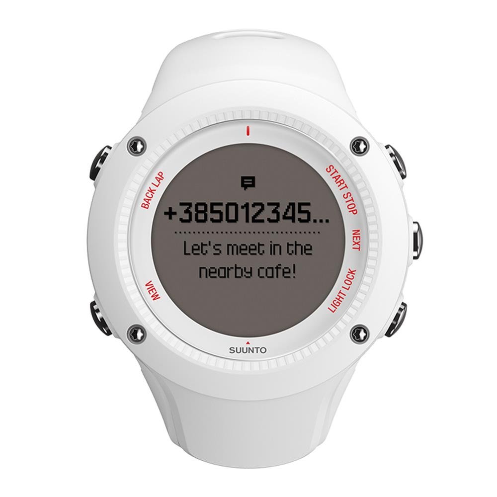 SUUNTO, AMBIT3 Run HR, Montre GPS Unisexe pour la Course à Pied, 15h d’autonomie, Cardiofréquencemètre + Ceinture de Poitrine, Étanchéité Jusqu’à 50 m