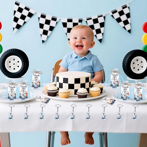 Image of Party Favors Theme Baby-Shower Keychain Set