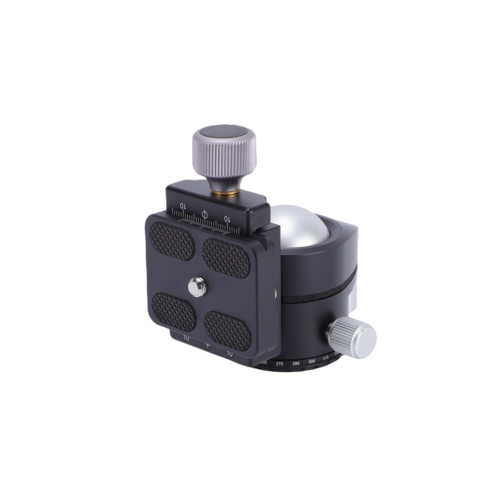 Naroote Rótula de Bola de Bloqueo Rápido Rótula de Bola de Trípode de 32 Mm, de de Alta Capacidad de Carga, de de Bloqueo Dual Profesional para Cámara DSLR y sin Espejo