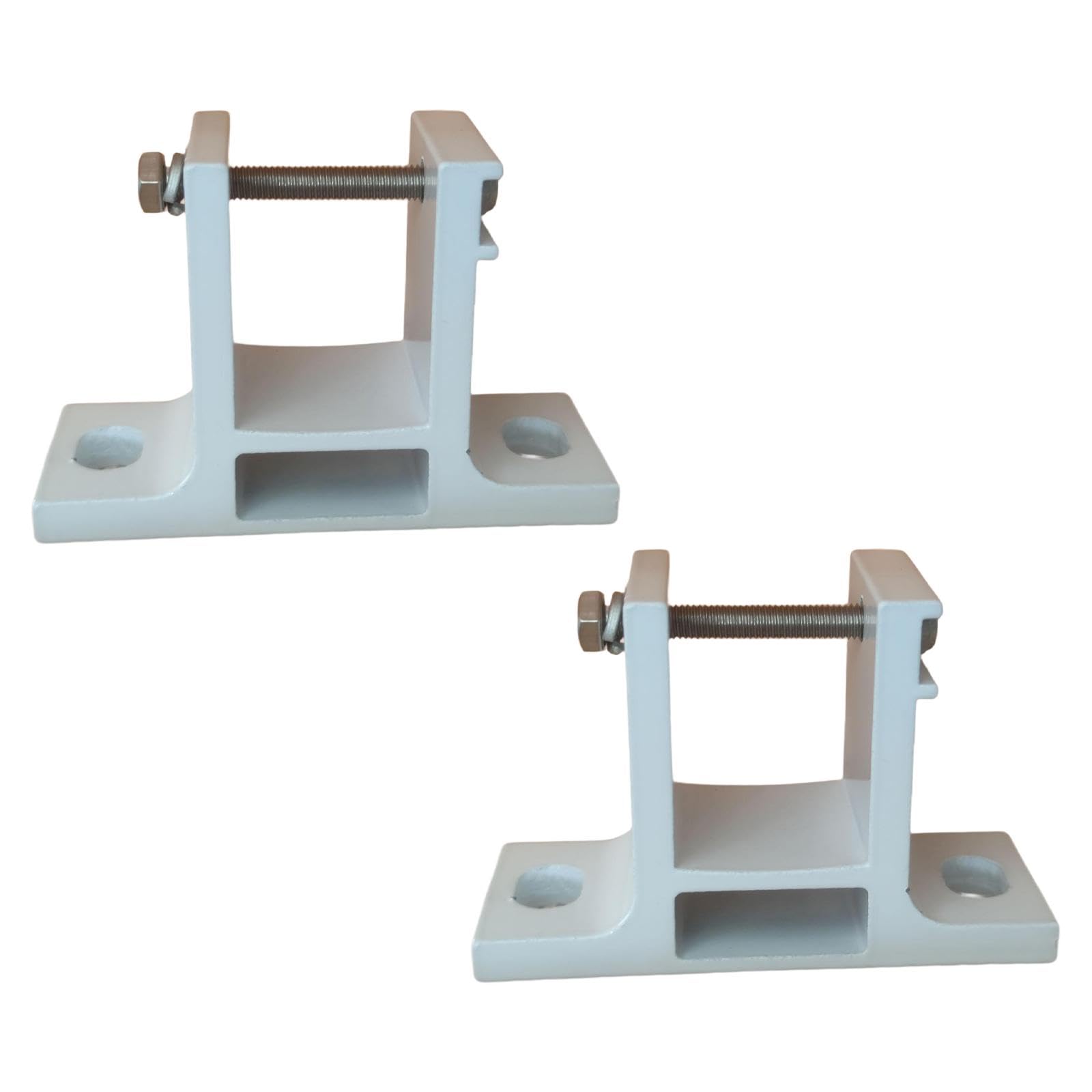 Set di 2 Staffe da Parete per Tenda da Sole, Accessori da Giardino per,