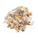 HERZWILD 210pcs Charms Anhänger 7 farbe Charm zum Schmuck Basteln Armband Halskette Ohrring Gemischte Charms Antik Silber gold (210 pcs)