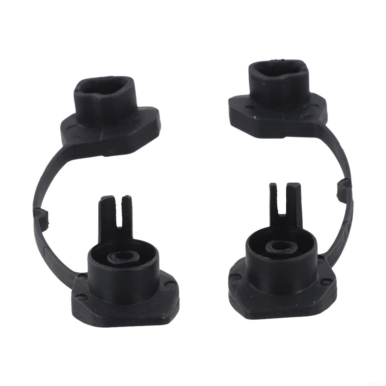 Schiebedach Schieberführung für CABRIO Verriegelungshaken Reparaturset kompatibel mit für SMART W451 2007-2014, Kunststoff, Schwarz, 1 Paar, OEM A4517760016