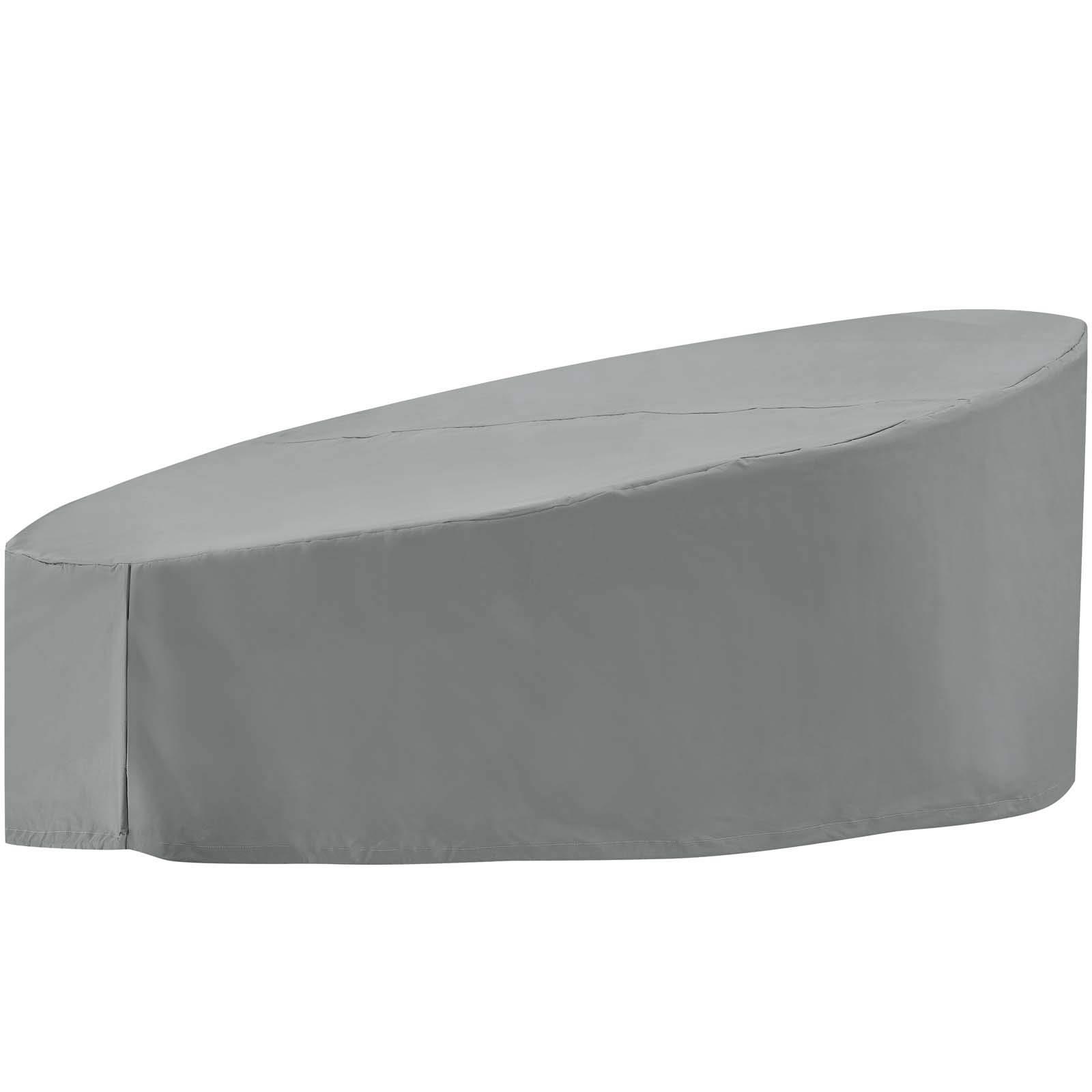 Contemporary Modern Designer Outdoor Patio Garden Furniture Furniture Cover, Fabric, Grey Gray