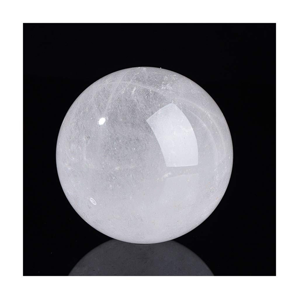 Bola de Cristal (en la Magia Occidental) Oficina de la Bola Natural Agrietado Vía Cristal Blanco Bola Auspicioso Feng Shui Bola Talla de Piedra Regalo de los Ornamentos Bola de Cris