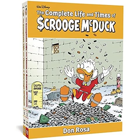The Complete Life and Times of Scrooge McDuck Vols. 1-2 Boxed Set (The Don Rosa Library) Cover