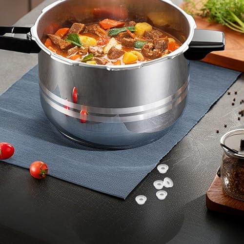 ibasenice 20 piezas junta de válvula para olla a presión silicona miniatura 4