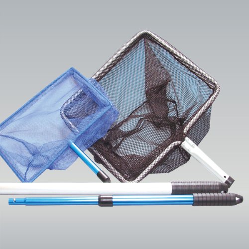 JBL Pond Net 30x20cm, black/coarse, 90cm, Pond net with 90 cm telescopic handle