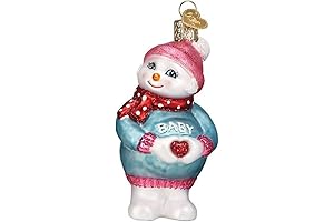 Nostalgic 2022 Expectant Snowlady Ornament