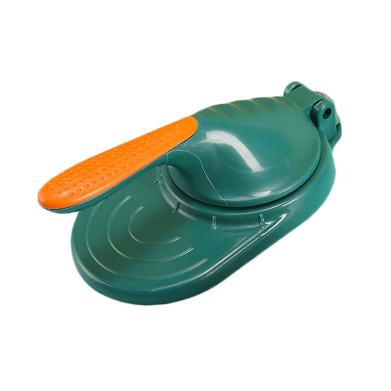 CIYODO Dumpling Skin Press Dough Presser for Plastic Wrapper Maker Easy Clean Long Handle Round Shape
