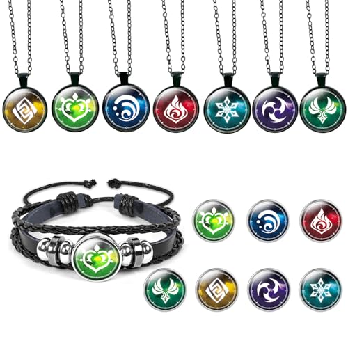 Ubephant Genshin Impact Collar, Pulsera de Genshin Impact, Anime