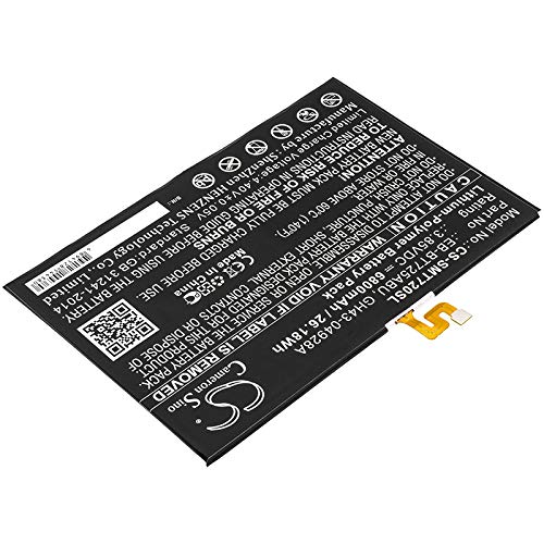 BORNMIO Replacement Battery for Samsung Galaxy Tab S5e Galaxy Tab S5e 10.5 Galaxy Tab S5e 10.5 2019 Galaxy Tab S5e LTE Galaxy Tab S5e WiFi SM-T720 SM-T725 EB-BT725ABU GH43-04928A (6800mAh)