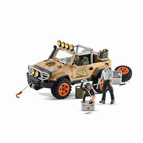 Preisvergleich Produktbild Schleich 42410 Gelängewagen mit Seilwinde