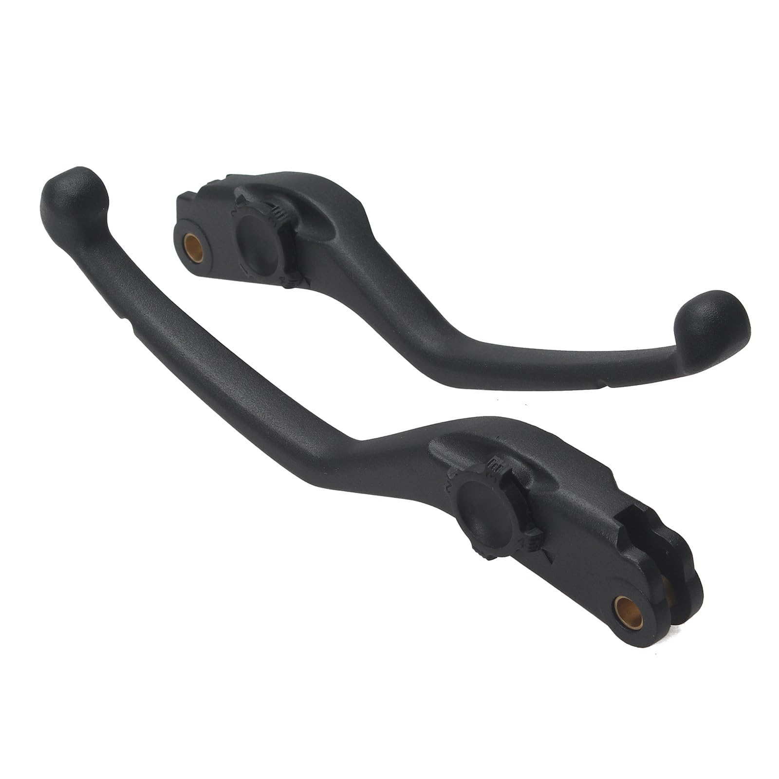 1 Paar Motorrad Bremshebel Motorrad Kupplungshebel CNC Aluminium Bremshebel Motorrad Kompatibel mit BMW R1200GS R1200RS R1250GS Adventure K1600 R Bagger K1600 GTL Nine T Serie(Schwarz-2)