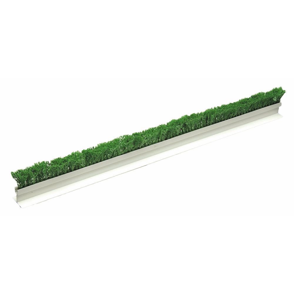 DalebrookGreen Plastic Parsley Divider with White Base - 29 1/4"L x 4"H