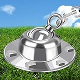 Highland Farms Select 360° Swivel Dog Tie Out Stake Dog Anchor - Heavy Duty Rust Proof Dog Yard...