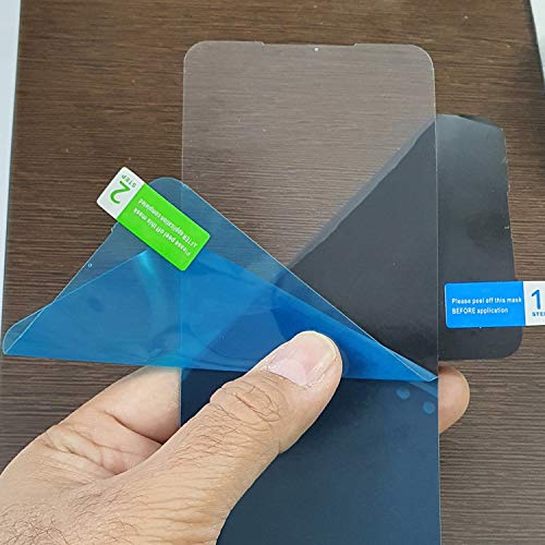 Image of FCS Polyethylene Terephthalate Anti Shock Armour Impossible Flexible Screen Protector Guard For Lg G8X Thinq | 4 Pc. Set | All Screens And Camera Protection, Full Coverage (Glossy) Transparent