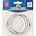 DMC 6110 Metal Rings 2-1/2-2/Pkg