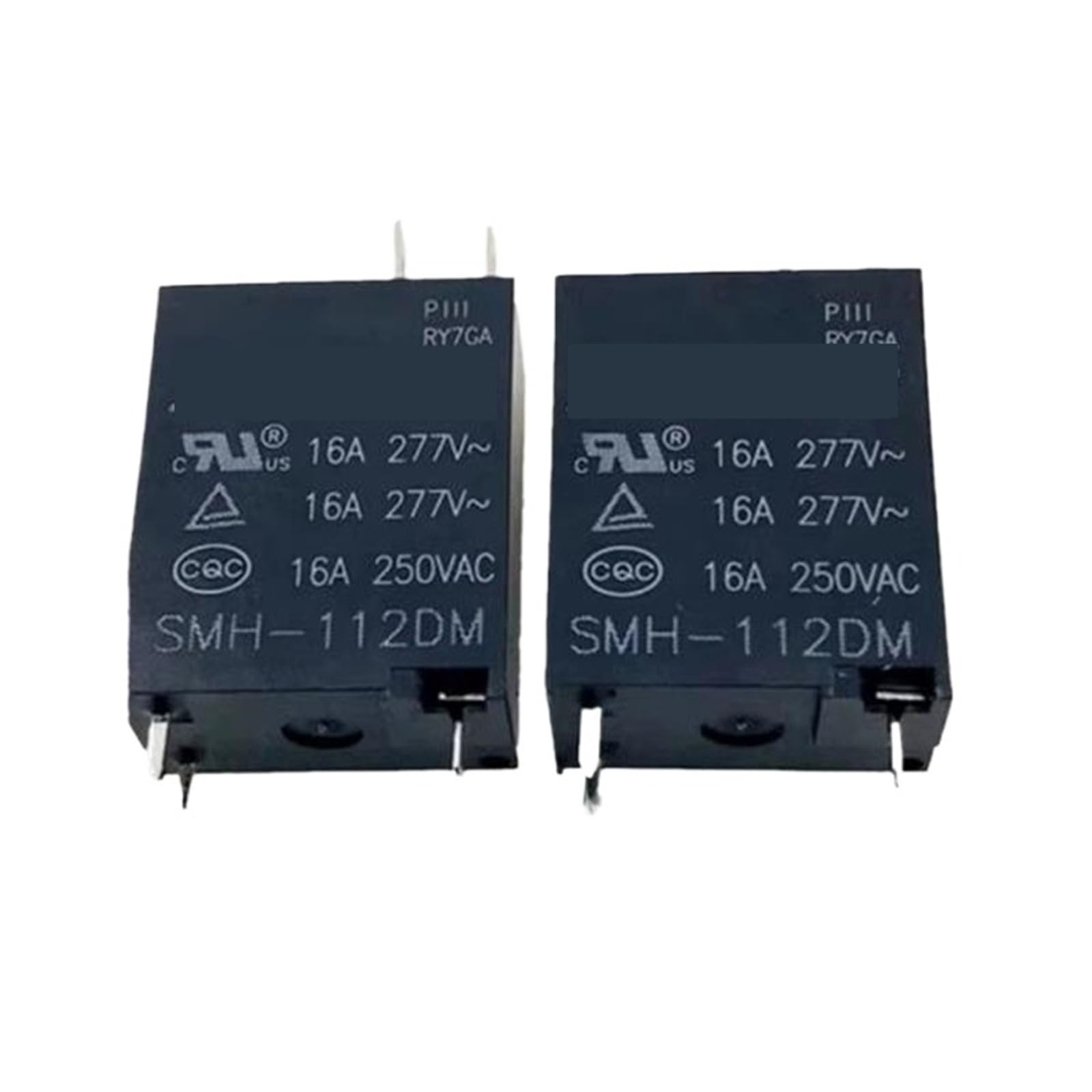 Relais 12V 16A SMH-112DM haute performance à 3 broches DCV12 pour commuter forte puissance 5PCS