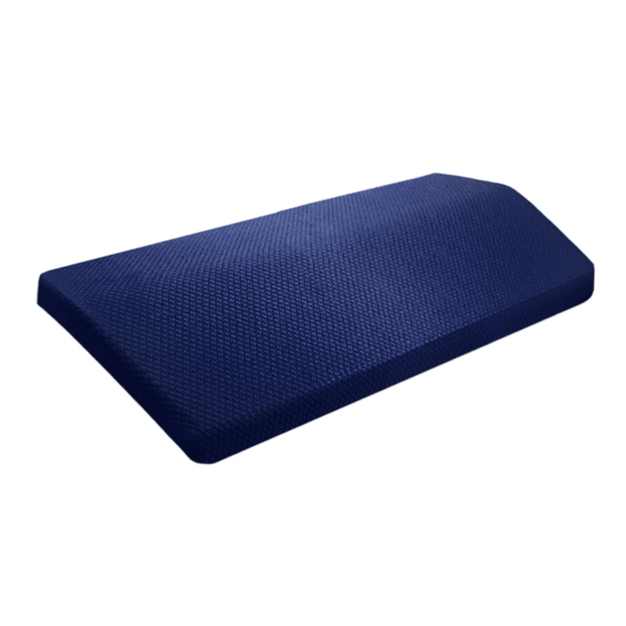 Sosoport 1Pc Lumbar Pillow for Pregnant Women Memory Cotton Waist Support Cushion Navy Charcoal Style for Home Office Comfortable Sleeping