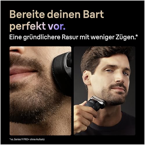Braun Rasierer Herren Elektrisch Series 9 PRO+, 9690cce, Schwarz – Ansicht 4