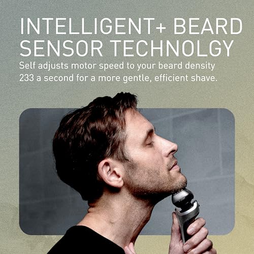 Image of Panasonic ARC5 PRO Electric Razor for Men, Wet /Dry 5-Blade Foil Shaver for Thick Beard & Stubble, 20D Flexible Head, Enhanced Beard Sensor, Pop-Up Trimmer - ES-L550WS