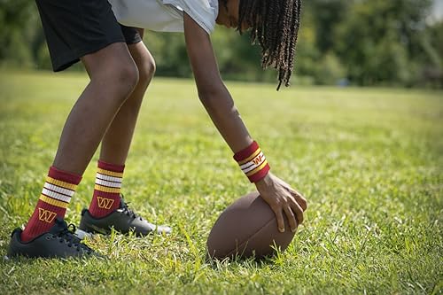 Image of For Bare Feet NFL Officially Licensed Team Logo Headband & Wristband Combo Pack Team Color OSFM