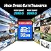 INDMEM SD Card 32GB, 10-Pack UHS-I Class 10 MLC Flash Memory Card, High-Speed Secure Digital Cards for Cameras, DSLR, Action Cams - Reliable Storage
