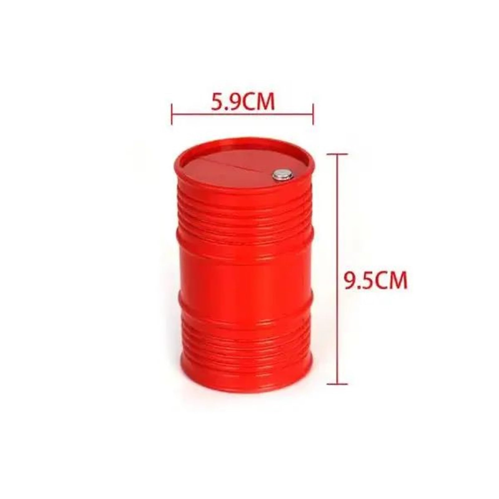 Tablero Recuperación Red Equipaje Tambor Aceite, Metal Decorativo para AXIAL para SCX10 D90 para Wraith TF2 para TRX4 1/8 1/10 Coche Trepador Control Remoto Piezas Mejora RC