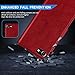 ZZXX for iPhone 7/iPhone 8/iPhone SE 2022(2020) Wallet Case with [RFID Blocking] Card Slot Kickstand Magnetic Closure Leather Flip Fold Protective Phone Case for iPhone 8 Case Wallet(Red-4.7 inch)