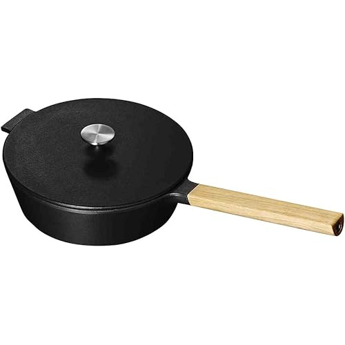 Morso 200972 Single-Handed Pot, Black, 0.6 gal (2.2 L), Saute Pan