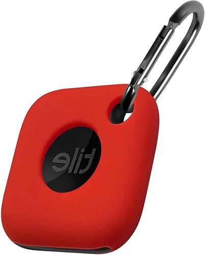 Miniatura 10 de Geiomoo Funda de silicona para Tile Mate 2024, Tile Mate 2022 Tracker, funda suave y flexible resistente a los arañazos con mosquetón (verde