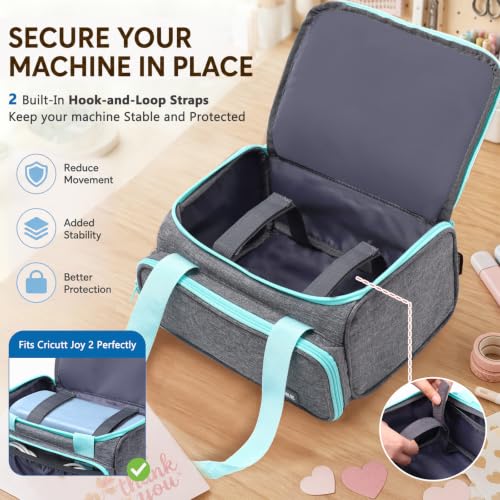 Image of Carrying Case for Criut Joy 2 Cutting Machine Accessories Storage Organizer