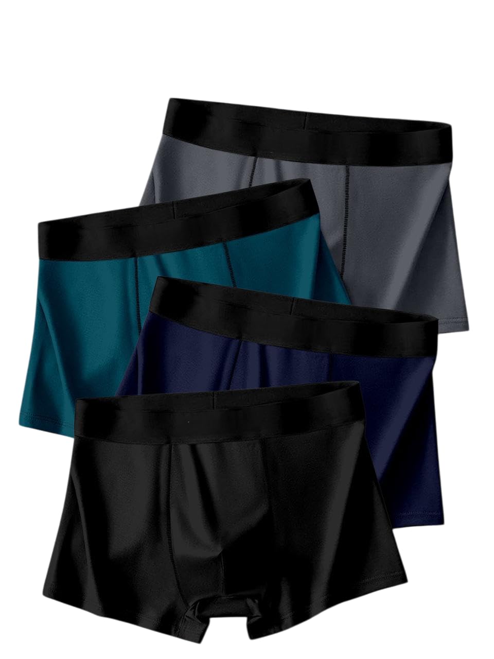 bhagwati entrprise Men's Underwear Trunk | Pack of 3 Plain Mini Briefs | Regular Fit Nylon Innerwear for Men | Lightweight, Stretchable & Quick-Dry Fabric|Multicolor 07-picture-55