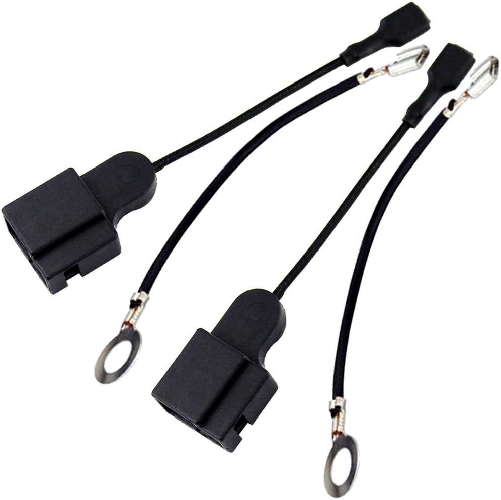 FARBIN Car Horn Adapter Wiring Harness Pigtail Socket Car Horn Connector Harnesses Cable 2Pcs (for Toyota Horn)
