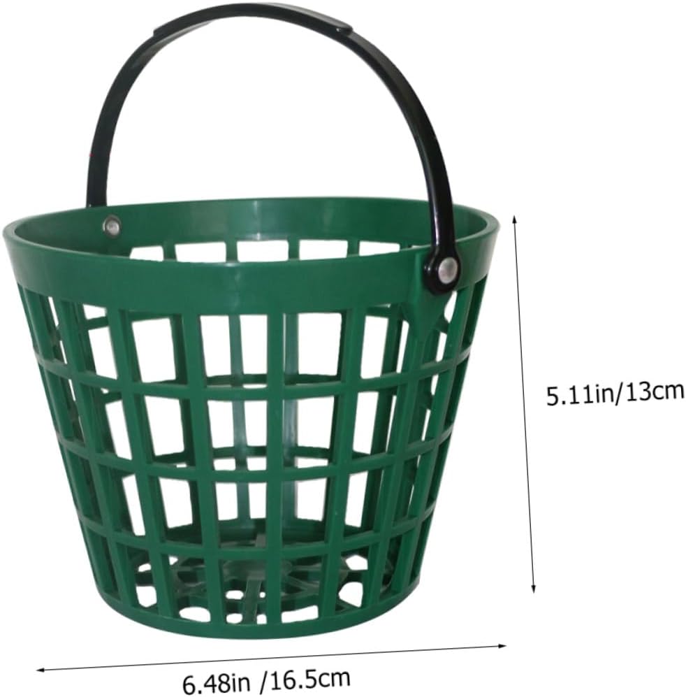 BESPORTBLE Golf Storage Basket Golf Container for Outdoor Practice Handle for for Driving Ranges and