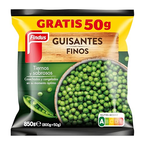 Findus Guisantes Finos, Tiernos y Sabrosos, Apto para Veganos, 850g