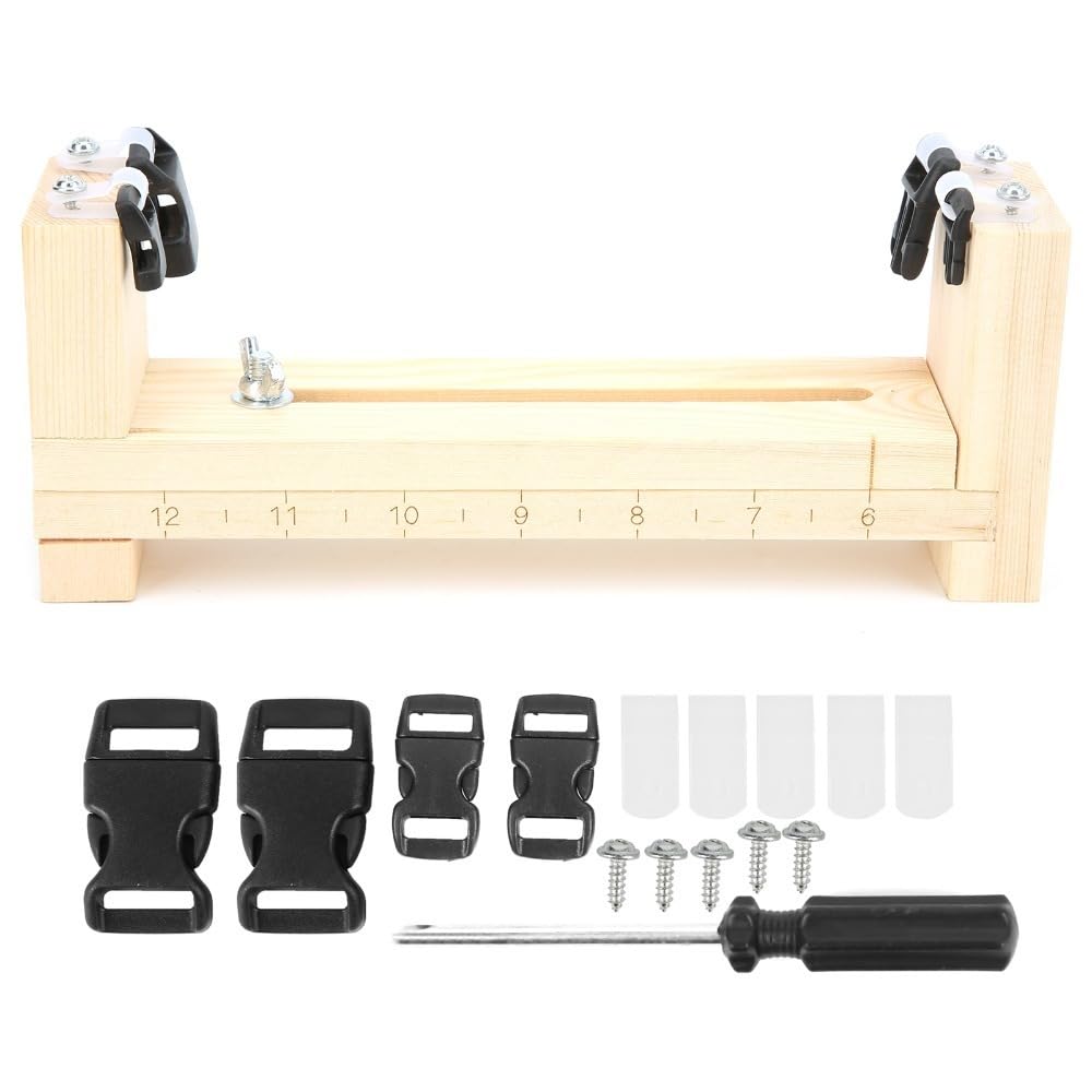 Photo 1 of Chiffonade Adjustable Wooden Paracord Jig Bracelet Maker Kit