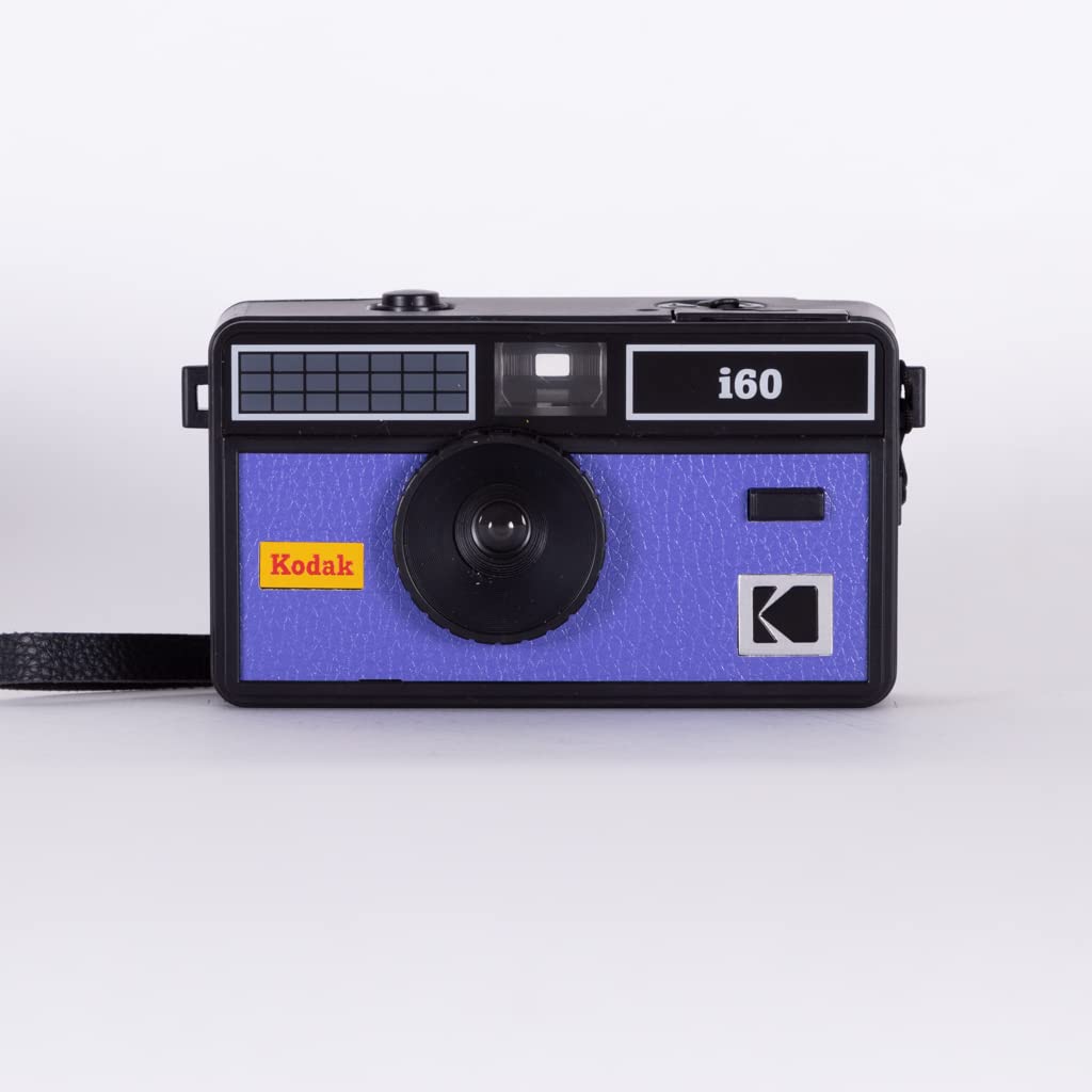 Kodak i60 Cámara de película Reutilizable de 35 mm, Estilo Retro, sin Enfoque, Flash Integrado, Prensa y Flash emergente (Muy Peri)
