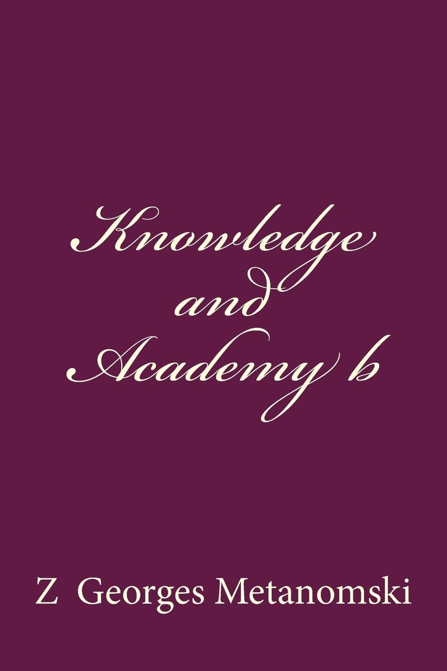 Knowledge and Academy b