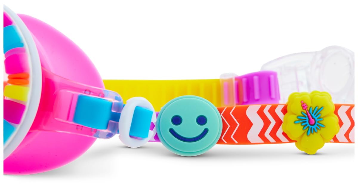 Bling2o Lunettes de Natation Enfant Bestie – 6 ans+,100% Silicone, Protection UV & Anti-buée, Sans Latex, Sangle Réglable