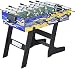 CARACHOME Mesa multijuego Plegable 5 en 1, Billar/Bolos y Ping Pong/futbolín/tejo para...