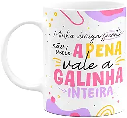 JPS INFO, Caneca - Minha amiga secreta n�o vale a pena...
