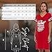 Lati Fashion 3 Pack Nightgowns For Women Soft Cotton Short Sleeve Sleepshirt Casual Sleepwear Nightdress Size S-3X (Set2, Medium)