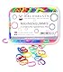 WALDHAUSEN Mähnengummis in Spenderbox, extra breit, Multicolor, bunt