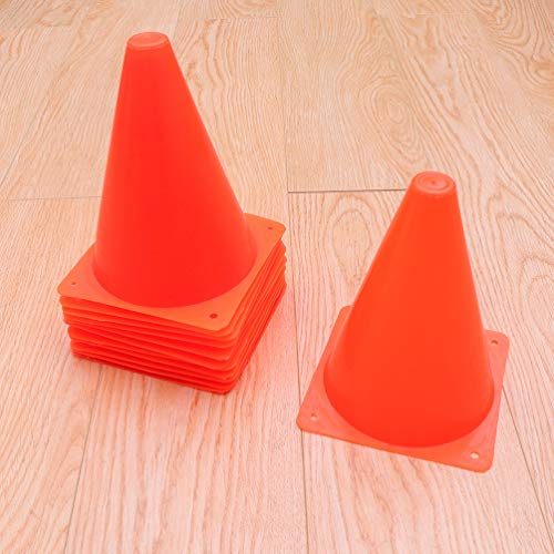 BESPORTBLE 25Pcs 15Cm Cones de Marcador Cones de Treinamento de Futebol Esportes Futebol Marcador de