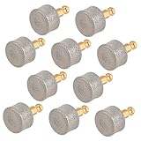 iplusmile 10個 ペット用電動爪グラインダー交換用ヘッド ホワイトコランダム砥採用 一体成形で脱落防止 軽量コンパクト 携帯便利 犬猫の爪研