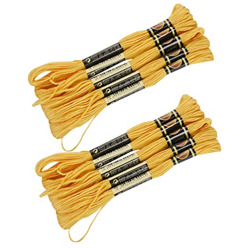 STOBOK 48 Pcs Fio de Ponto Cruz Diy Bordado Artesanato Pulseiras de Costura Floss Set Kit de Forneci