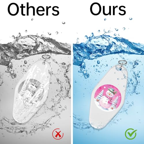 Image of 48 Pcs UV DTF Stickers Christmas Snowman Sticker for Keychains