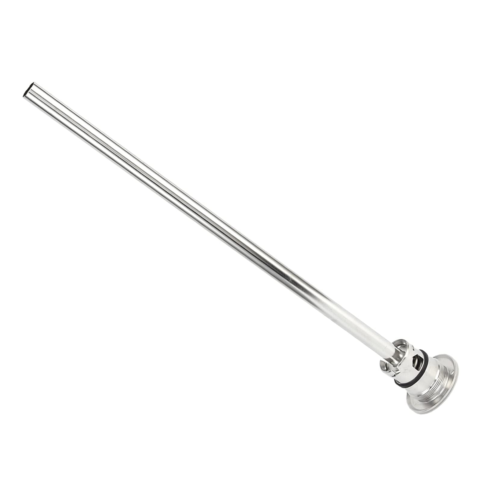 Lance à bière argentée et valve de robinet pour distributeur de keg de boisson