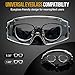 OneTigris Tactical Goggles Over Glasses and Tactical Half Face Mesh Mask